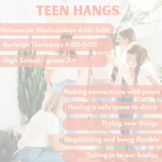 Teen Hangs