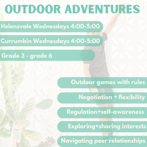 OUTDOOR ADVENTURES | Currumbin | Wednesday’s at 4:00pm