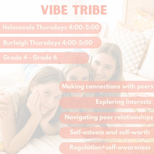 VIBE TRIBE | Burleigh | Thursday’s at 4:00pm